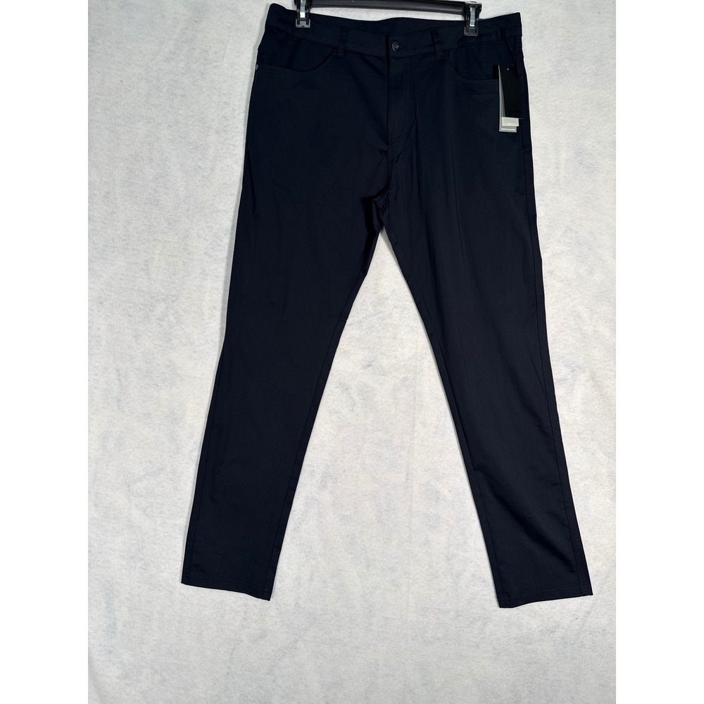 LEG3ND Mens Pant 38x32 Stretch Performance Navy Blue 5 pocket MP40413/001 NWT